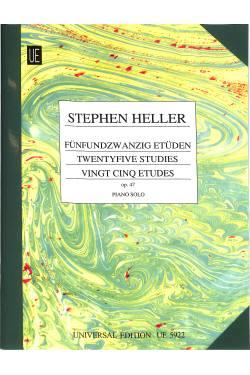 25 Etüden op 47 für Rhythmus und Ausdruck - Heller Stephen