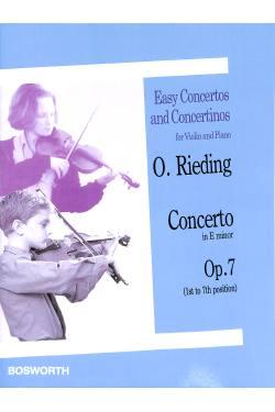 Concertino e-moll op 7 - Rieding Oskar